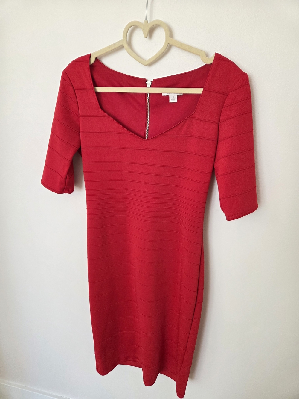 Bisou Bisou Red Dress - Picture 5 of 8